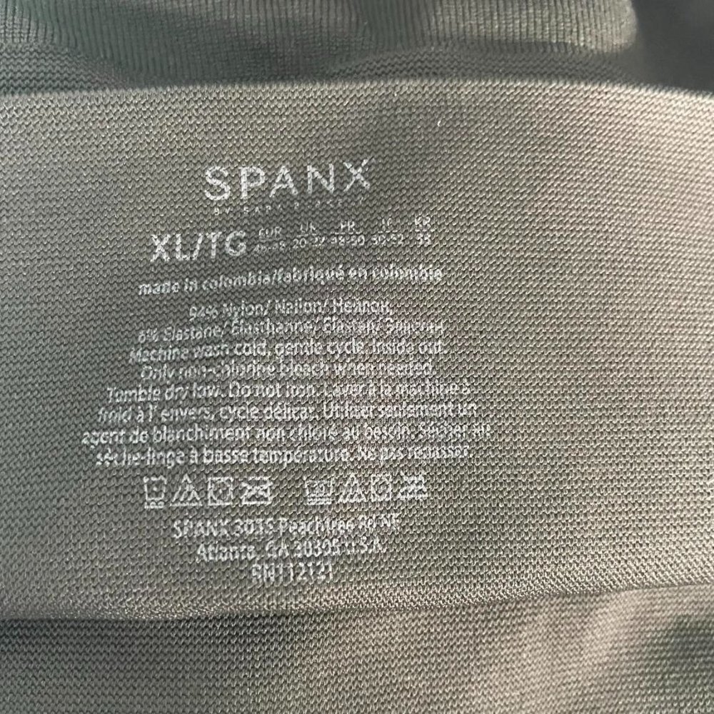SPANX  XL Pants Leggings Slimming Flattering Zipper Detail - Picture 5 of 6